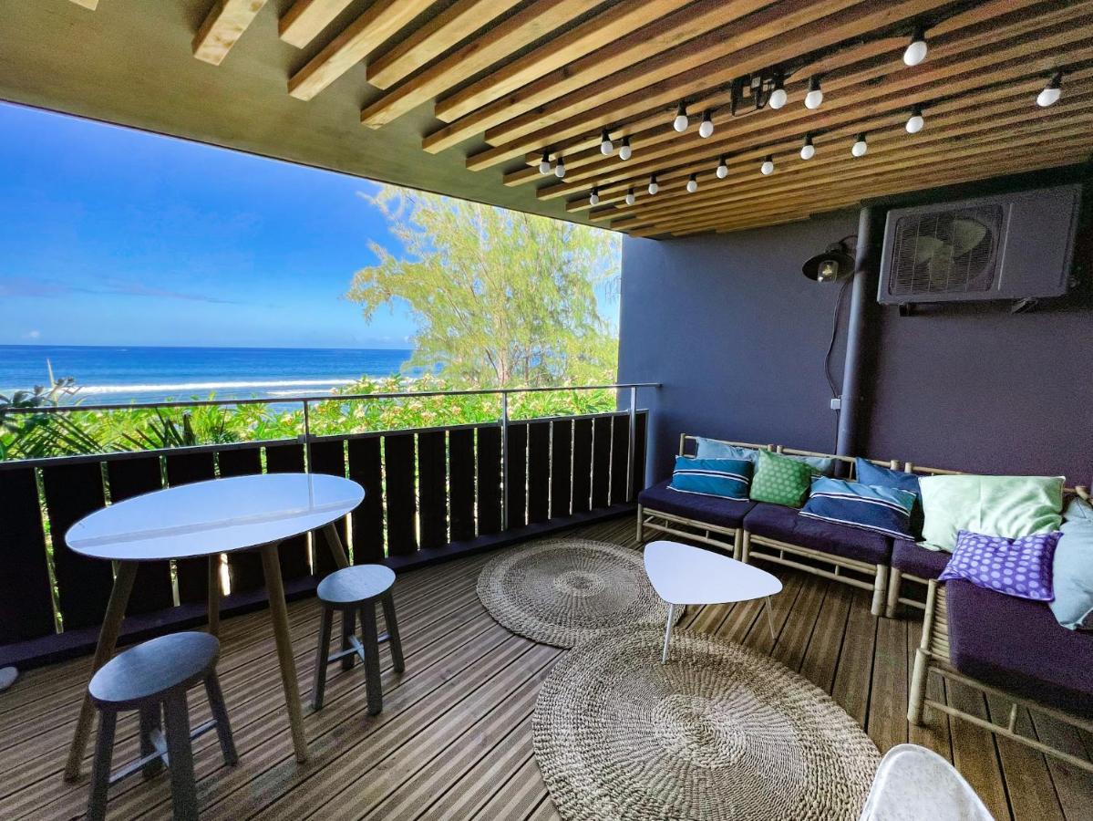 Le Petrel Bleu - Appartement Sur La Plage Des Tortues A Saint-Leu Esterno foto