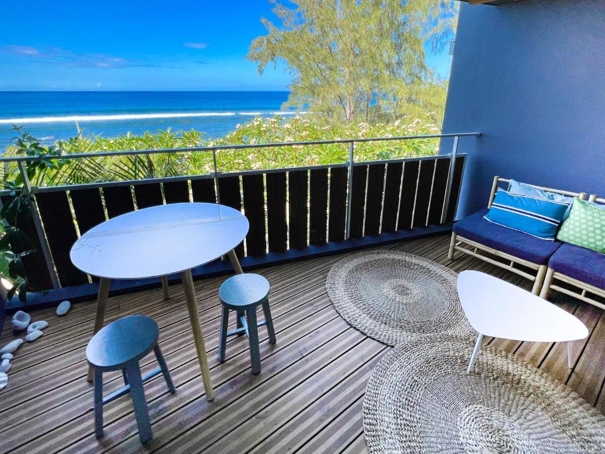 Le Petrel Bleu - Appartement Sur La Plage Des Tortues A Saint-Leu Esterno foto